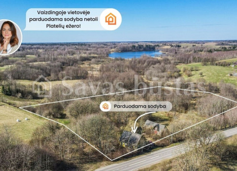 Parduodamas namas Plungės r. sav., Vydeikių k., Tėviškęs, 90.99 m2 ploto, 1 aukštai Parduodamas namas Plungės r. sav., Vydeikių k., Tėviškęs, 90.99 m2 ploto, 1 aukštai