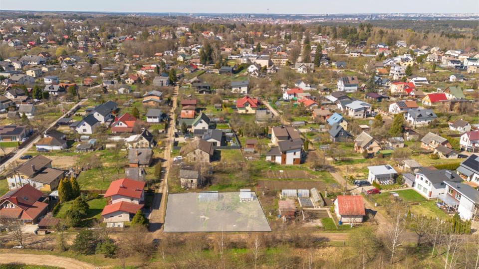 Parduodamas 6,62 arų žemės sklypas Paeglinės sodų 8-oji g., Vilnius 5