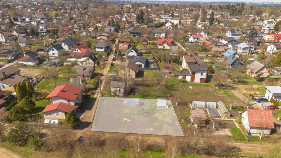 Parduodamas 6,62 arų žemės sklypas Paeglinės sodų 8-oji g., Vilnius 9