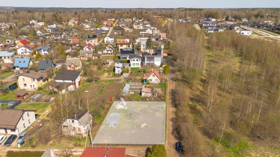 Parduodamas 6,62 arų žemės sklypas Paeglinės sodų 8-oji g., Vilnius 13
