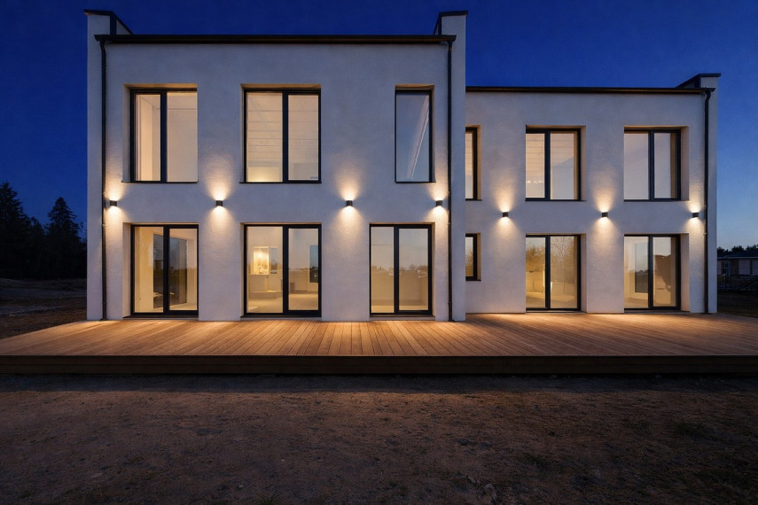Parduodamas namas Vakaro g., Meškių k., Šiaulių r. sav., 100.39 m2 ploto, 2 aukštai 30