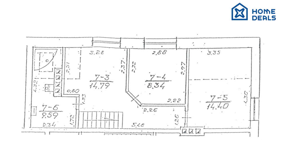 Parduodamas butas Šilo g., Antakalnis, Vilniaus m., Vilniaus m. sav., 93.05 m² ploto 4 kambariai 33