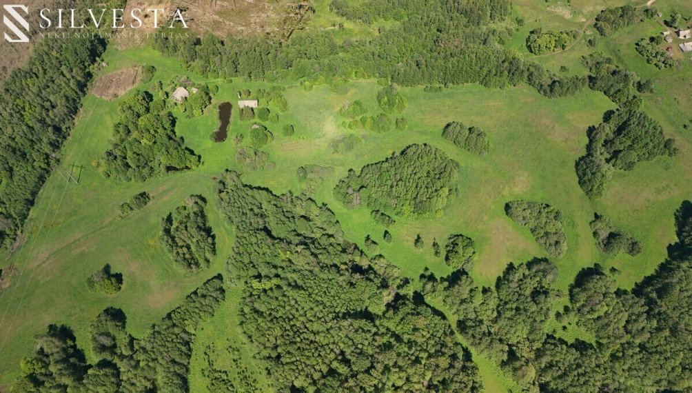 Parduodamas sklypas Janušiškių k., 5802 a ploto, su mėdiniu namuku. 6