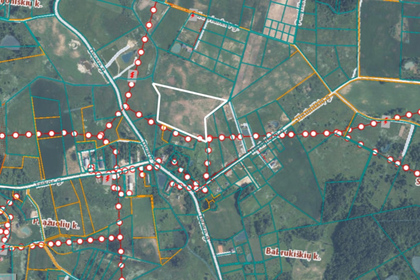 Parduodamas  sklypas Tintiniškių k., Vilniaus r. sav., 419 a ploto 15