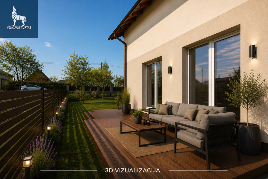 Parduodamas namas Aukštoji g., Karklėnų k., Vilniaus r. sav., 177.51 m2 ploto, 2 aukštai 46