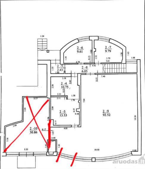 Parduodamos administracinės, paslaugų, prekybos patalpos S. Stanevičiaus g., Vilniaus m., Vilniaus m. sav., 300 m2 ploto 10