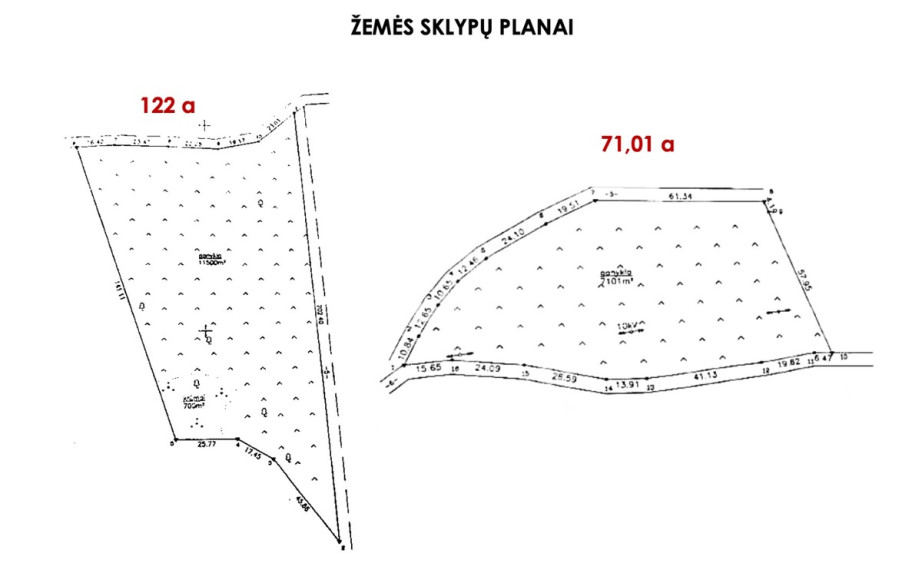 Parduodamas  sklypas Laumenos g., Bijūnų k., Trakų r. sav., 71.01 a ploto 9