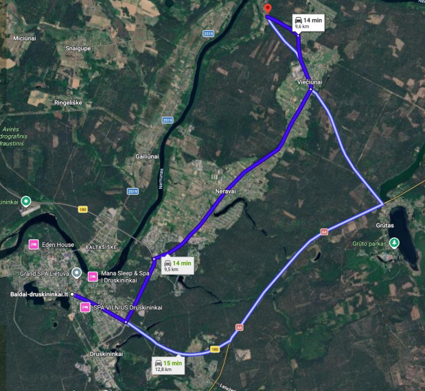 Parduodamas kitos paskirties sklypas Senųjų Viečiūnų g., Viečiūnų mstl., Druskininkų sav., 8.53 a ploto 8
