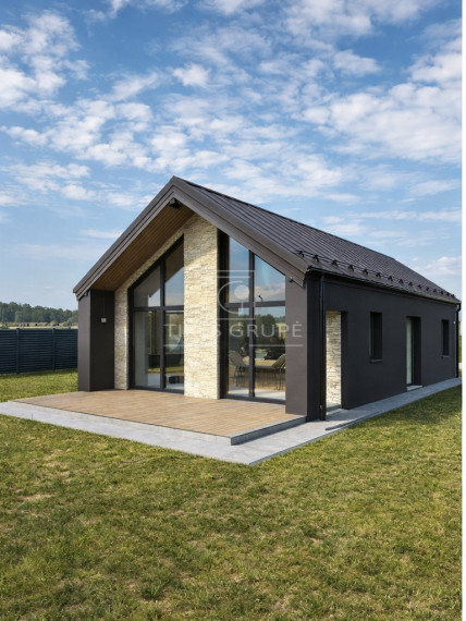 Parduodamas namas Dovilų mstl., Klaipėdos r. sav., 62 m2 ploto, 1 aukštai 1