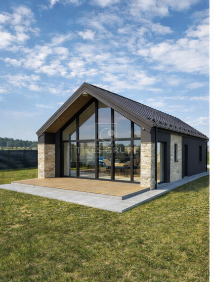 Parduodamas namas Dovilų mstl., Klaipėdos r. sav., 62 m2 ploto, 1 aukštai 3