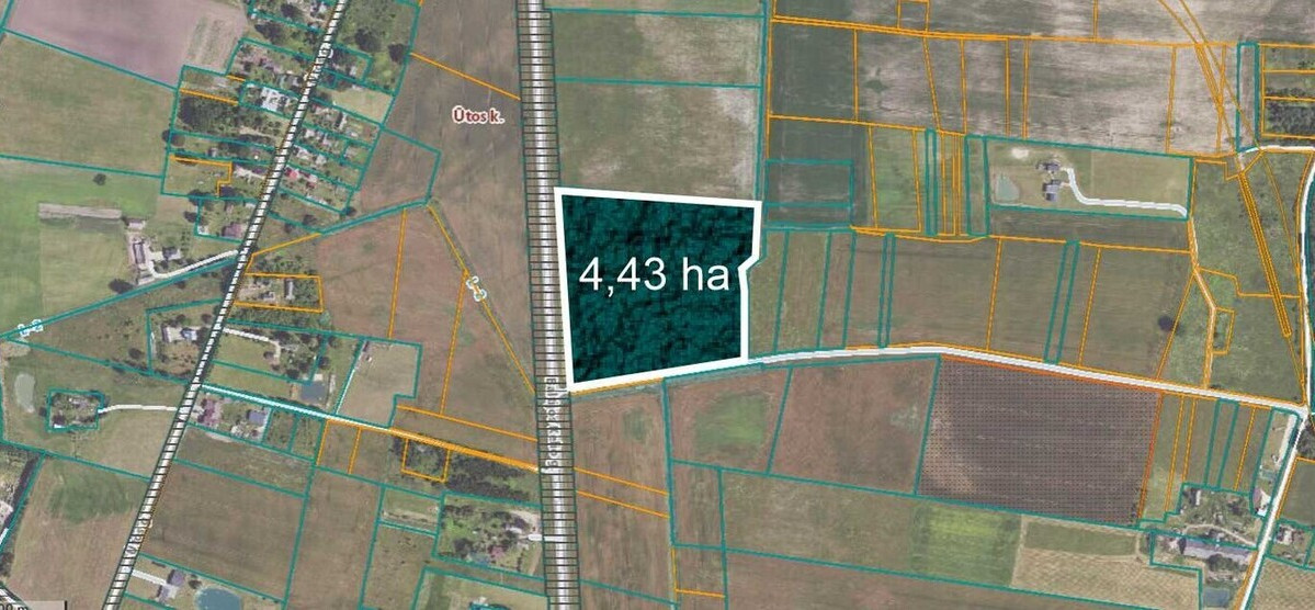 Parduodamas 4,43 ha sklypas Ūtos k., Panevėžio r. sav. 4