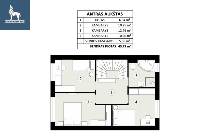 Parduodamas namas Ryliškių g., Tarandė, Vilniaus m., Vilniaus m. sav., 94.27 m2 ploto, 2 aukštai 21