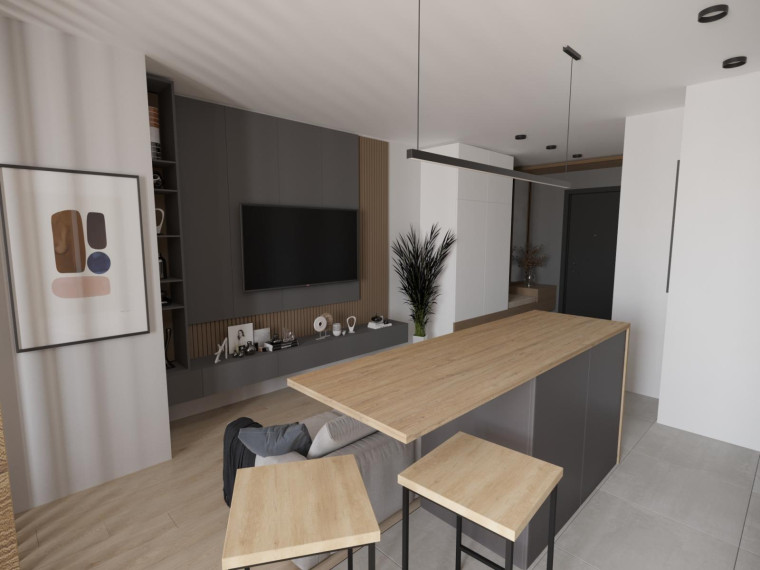 Parduodamas butas Giedraičių g., Šnipiškės, Vilniaus m., Vilniaus m. sav., 31.95 m² ploto 1 kambarys 2