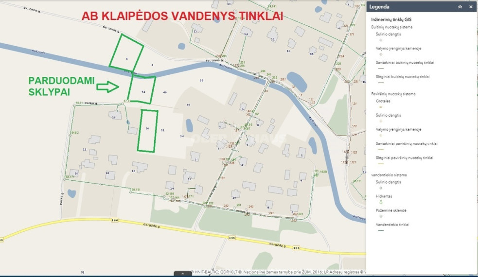 Parduodamas namų valdos paskirties sklypas Šv. Onos g., Vėžaičių mstl., Klaipėdos r. sav., 22.43 a ploto 9