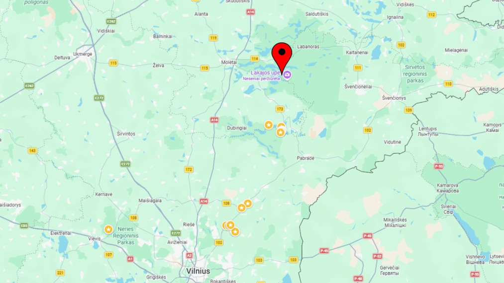 Parduodamas  sklypas Lakajos k., Švenčionių r. sav., 85.3 a ploto 17