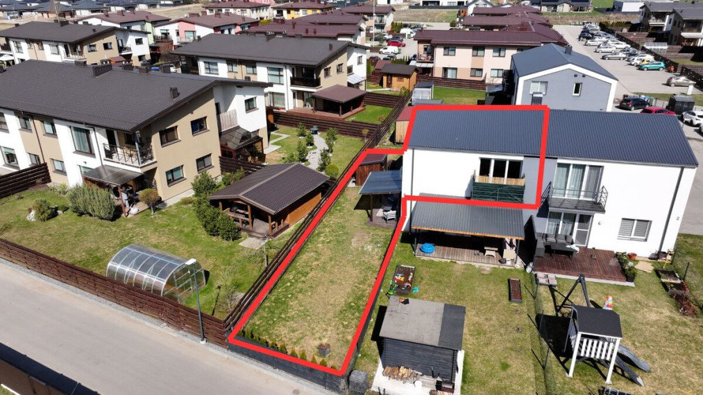 Parduodamas butas Ryto g., Užliedžių k., Kauno r. sav., 56.08 m2 ploto, 3 kambariai 10