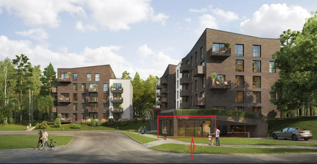 Parduodamos patalpos Liongino Baliukevičiaus-Dzūko g., Fabijoniškės, Vilniaus m., Vilniaus m. sav., 84.32 m² ploto 2