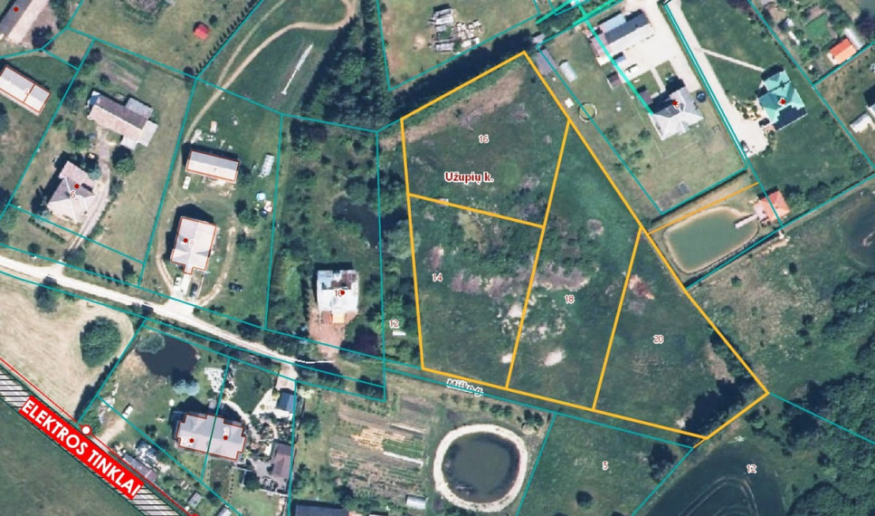 Parduodamas  sklypas Alytaus r. sav., Užupio k., Miško g., 19.71 a ploto 3