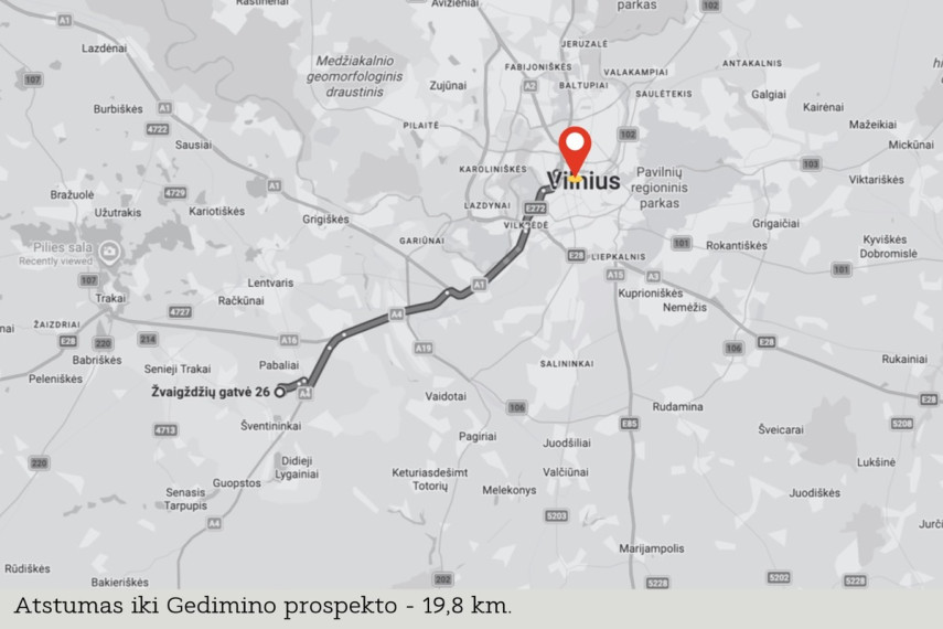 Parduodamas namas Žvaigždžių g., Ladygų k., Trakų r. sav., 110 m2 ploto, 1 aukštai 17