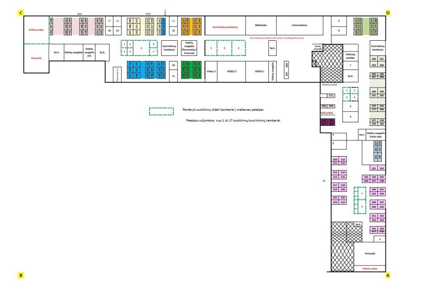 Nuomojamos administracinės patalpos Žalgirio g., Šnipiškės, Vilniaus m., Vilniaus m. sav., 431 m2 ploto 26