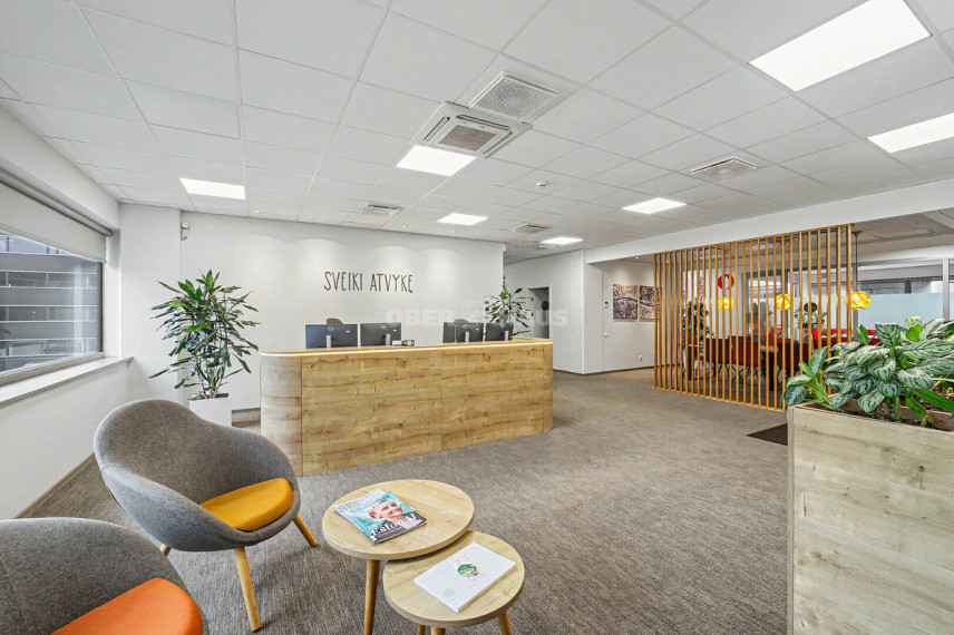 Nuomojamos administracinės patalpos Žalgirio g., Šnipiškės, Vilniaus m., Vilniaus m. sav., 431 m2 ploto 1