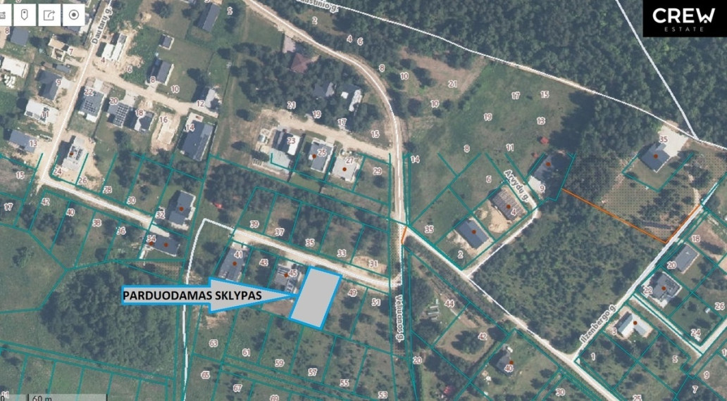 Parduodamas 10.48 a ploto namų valdos sklypas Veliuonos g., Mažuosiuose Gulbinuose, Vilniuje. 17