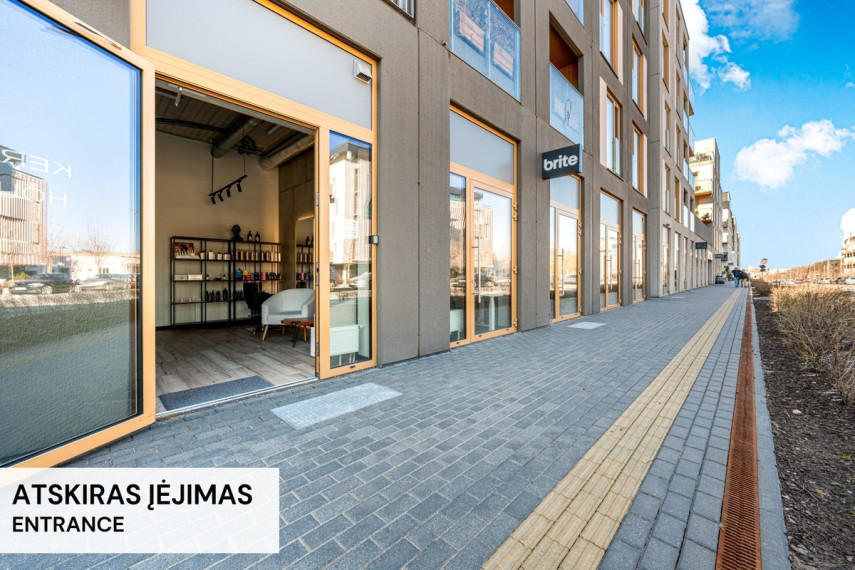 Nuomojamos administracinės, kitos paskirties, paslaugų, prekybos patalpos Manufaktūrų g., Vilniaus m., Vilniaus m. sav., 50 m2 ploto 19