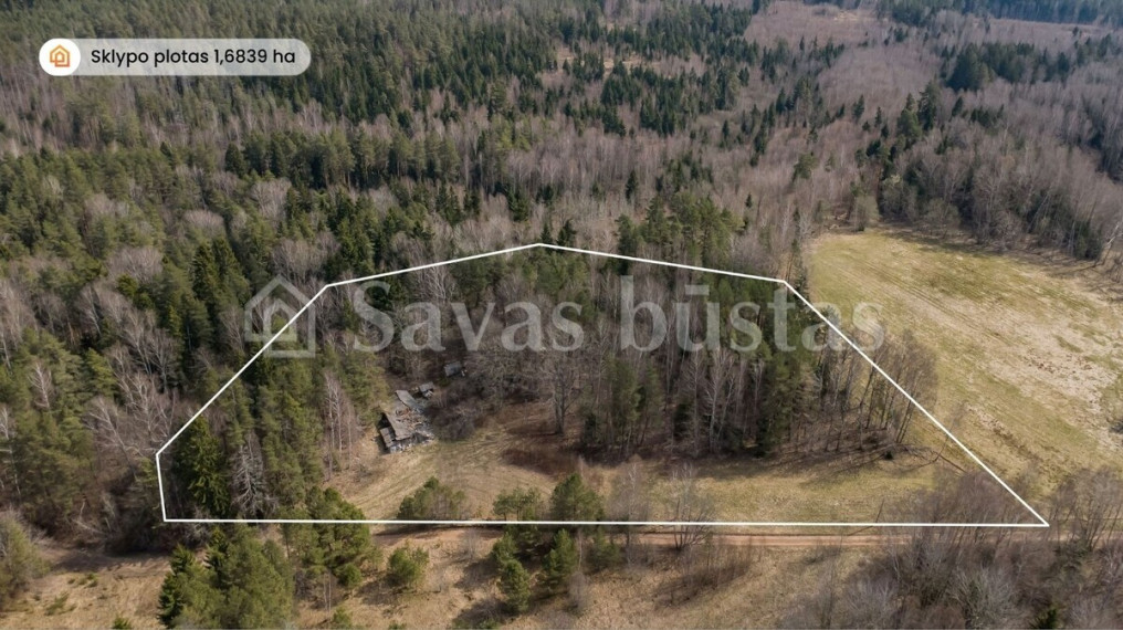 Parduodamas namas Gudmoniškės k., Kelmės r. sav., 47.62 m2 ploto, 1 aukštai 3