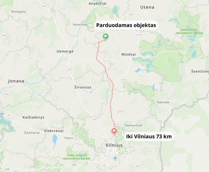 Parduodamas kitos paskirties sklypas Iškylautojų g., Perkalių k., Molėtų r. sav., 119.48 a ploto 9
