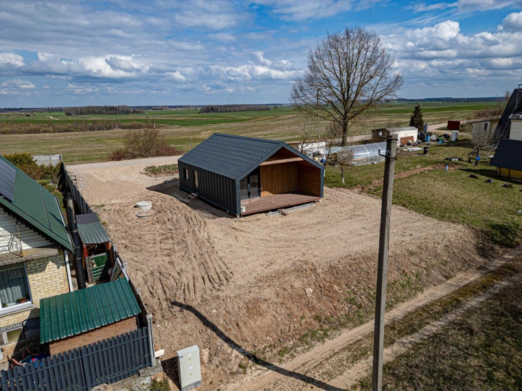 Parduodamas namas Restauratorių g., Drąseikių k., Kauno r. sav., 49.99 m2 ploto, 1 aukštai 1