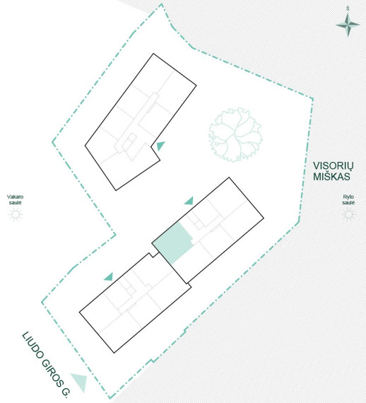 Parduodamas butas Liongino Baliukevičiaus-Dzūko g., Fabijoniškės, Vilniaus m., Vilniaus m. sav., 63.68 m² ploto 3 kambariai 29
