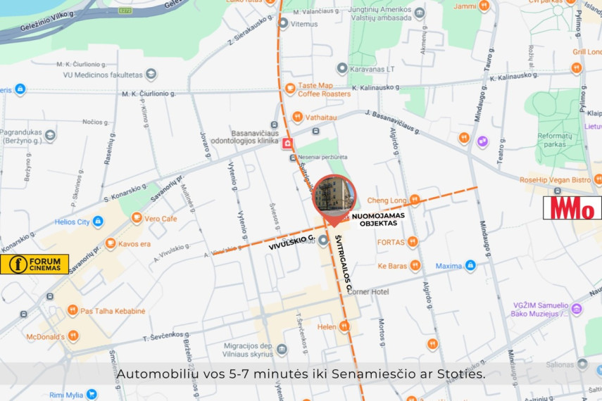 Nuomojamos administracinės, maitinimo, paslaugų, prekybos patalpos Švitrigailos g., Vilniaus m., Vilniaus m. sav., 103.55 m2 ploto 31