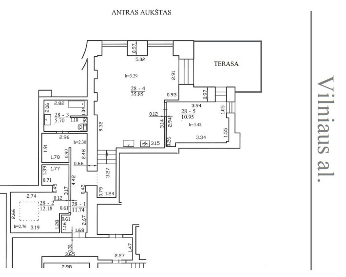 Parduodamas butas Vilniaus al., Druskininkų m., Druskininkų sav., 78.42 m2 ploto, 3 kambariai 16