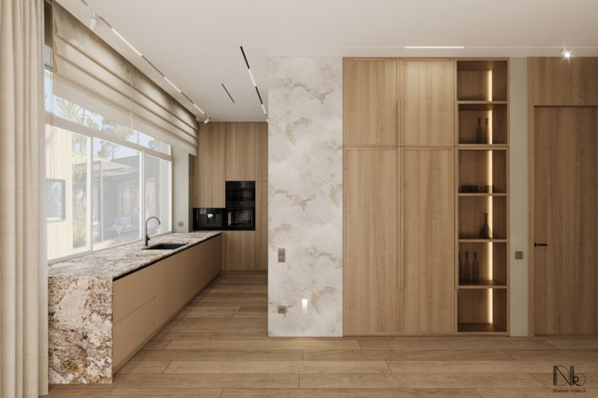 Parduodamas namas Panoramos g., Parapijoniškių k., Vilniaus r. sav., 104 m2 ploto, 1 aukštai 4