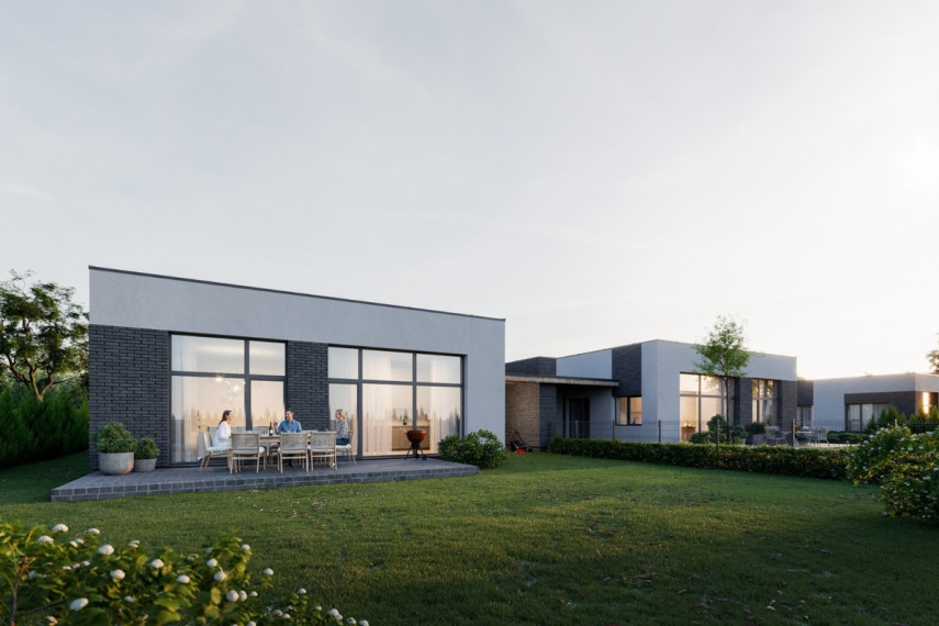 Parduodamas namas Panoramos g., Parapijoniškių k., Vilniaus r. sav., 104 m2 ploto, 1 aukštai 20