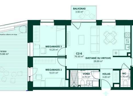 Parduodamas butas Justiniškių g., Pašilaičiai, Vilniaus m., Vilniaus m. sav., 70.33 m² ploto 4 kambariai Parduodamas butas Justiniškių g., Pašilaičiai, Vilniaus m., Vilniaus m. sav., 70.33 m² ploto 4 kambariai