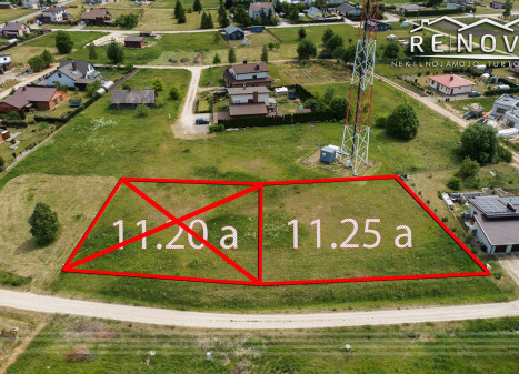 Parduodamas sklypas Gerdo g., Aukštelkės k., Šiaulių r. sav., 11.25 a ploto