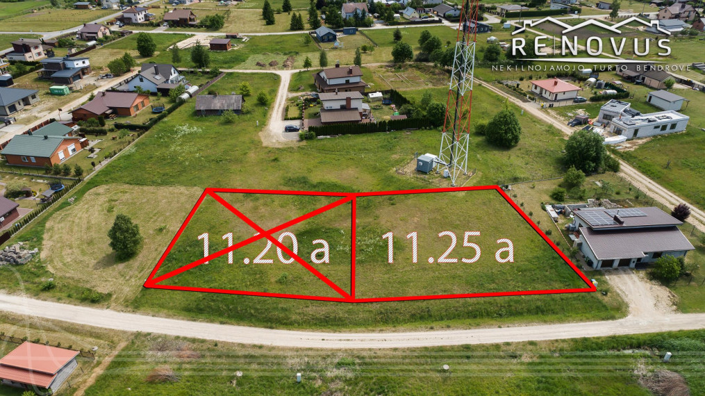 Parduodamas sklypas Gerdo g., Aukštelkės k., Šiaulių r. sav., 11.25 a ploto 1