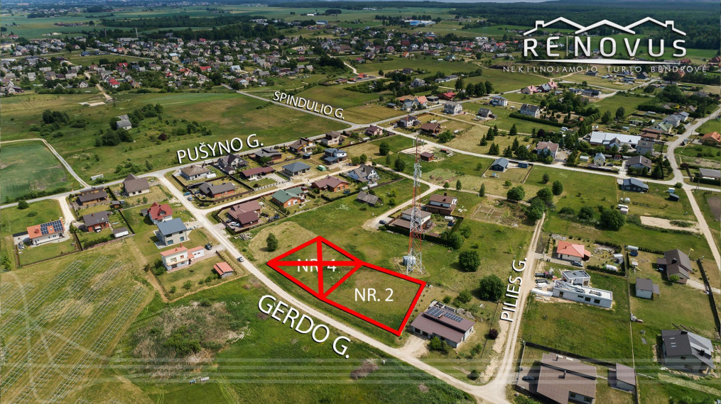 Parduodamas sklypas Gerdo g., Aukštelkės k., Šiaulių r. sav., 11.25 a ploto 2