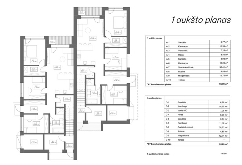 Parduodamas namas Upės g., Krėslynų k., Jonavos r. sav., 96.27 m2 ploto, 1 aukštai 38