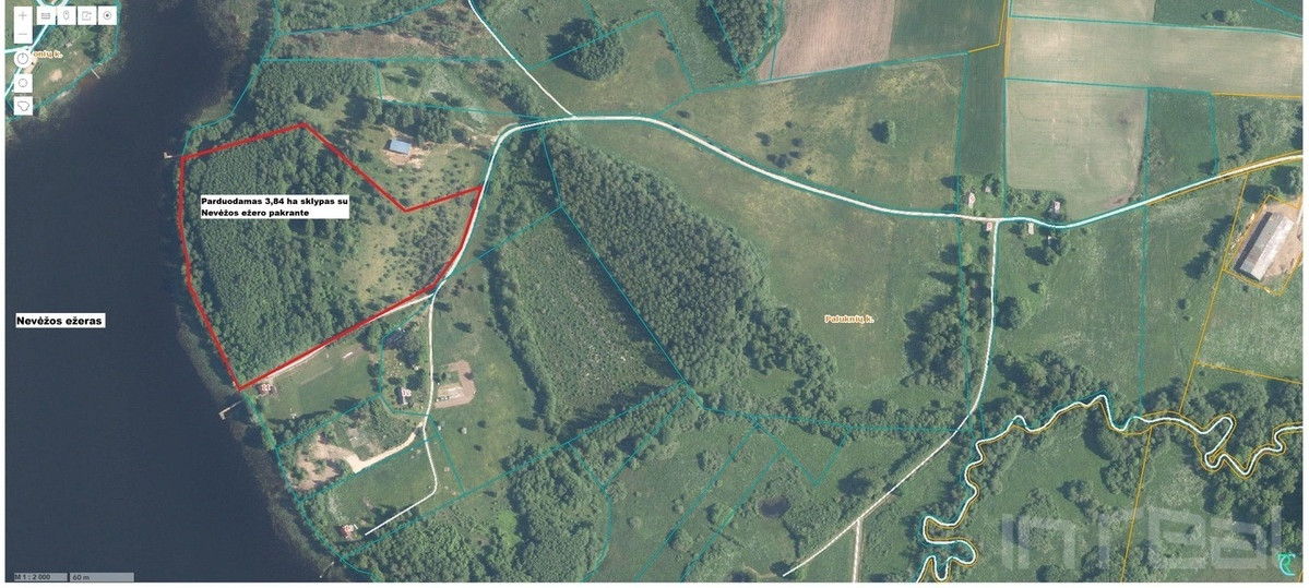 Parduodamas didelis, gražus sklypas Anykščių raj, Paluknių k., prie Nevėžos ežero 16