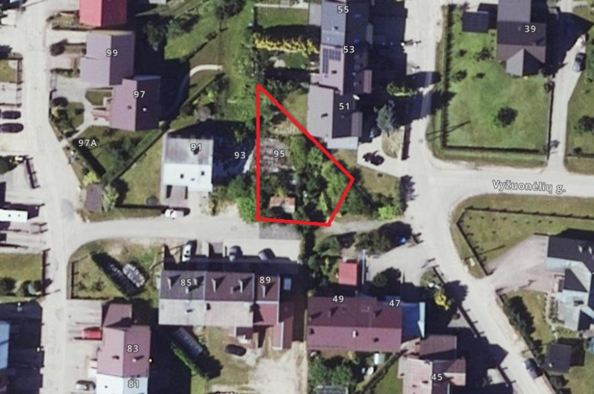 Parduodamas sklypas Vyžuonėlių g., Utenos m., Utenos r. sav., 3.78 a ploto 1
