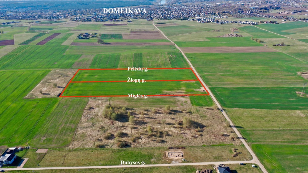Parduodamas  sklypas Miglės g., Ražių k., Kauno r. sav., 11.42 a ploto 2
