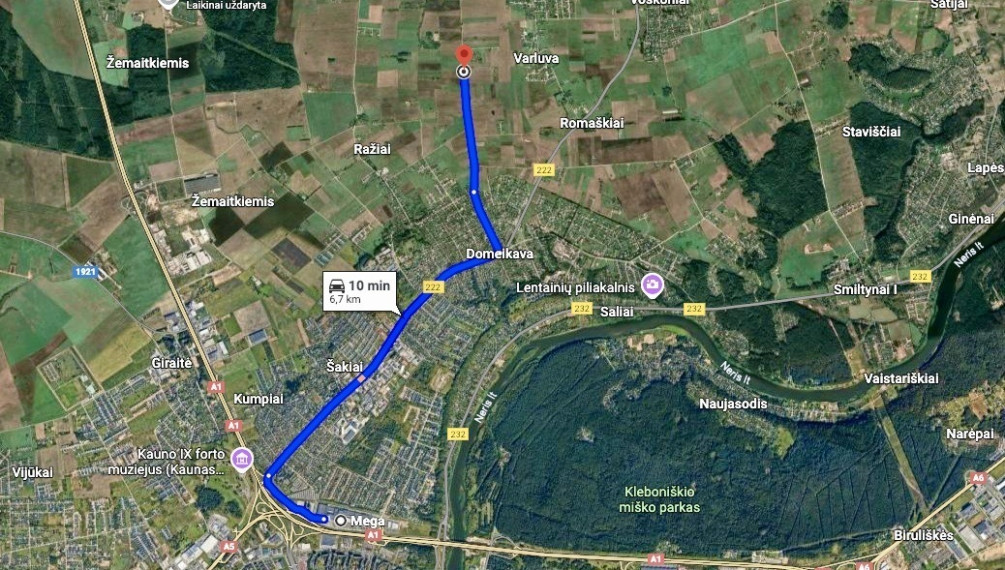Parduodamas  sklypas Miglės g., Ražių k., Kauno r. sav., 11.42 a ploto 5