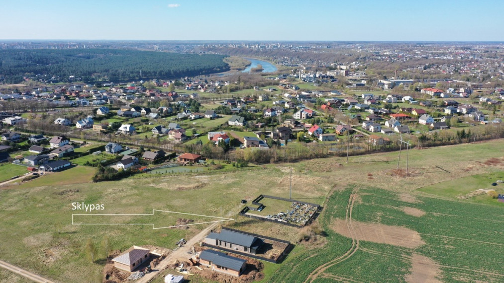 Parduodamas  sklypas Erdvės g., Radikių k., Kauno r. sav., 8 a ploto 1