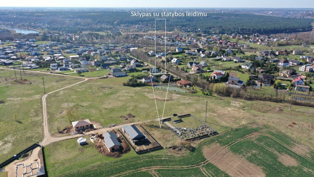 Parduodamas  sklypas Erdvės g., Radikių k., Kauno r. sav., 8 a ploto 2