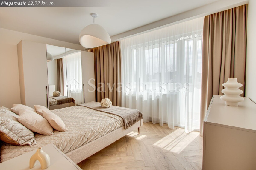 Parduodamas butas Architektų g., Šiaulių m., Šiaulių m. sav., 68.35 m2 ploto, 3 kambariai 10