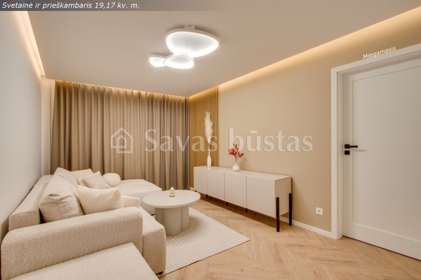 Parduodamas butas Architektų g., Šiaulių m., Šiaulių m. sav., 68.35 m2 ploto, 3 kambariai 2