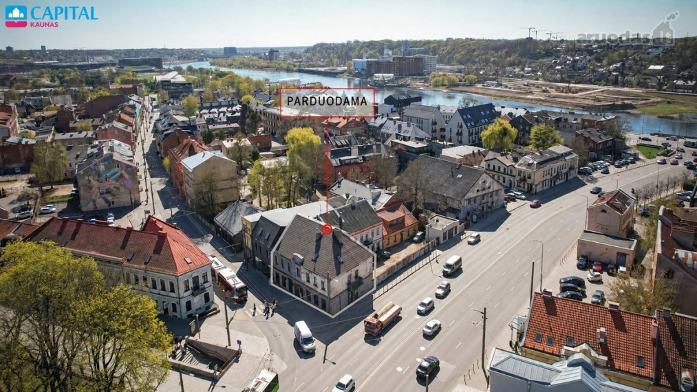 Parduodamos administracinės, gamybinės, kitos paskirties, maitinimo, paslaugų, prekybos, sandėliavimo patalpos Nemuno g., Kauno m., Kauno m. sav., 460.32 m2 ploto 2