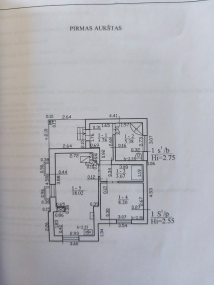 Parduodamas namas Astrų g., Birštono m., Birštono sav., 62.48 m2 ploto, 2 aukštai 26